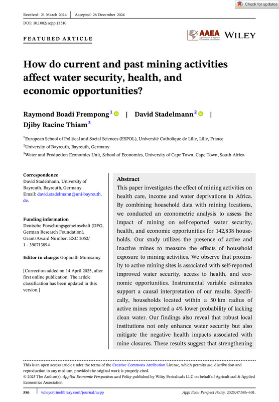 https://epub.uni-bayreuth.de/id/eprint/8984/1/Applied%20Eco%20Perspectives%20Pol%20-%202025%20-%20Frempong%20-%20How%20do%20current%20and%20past%20mining%20activities%20affect%20water%20security%20health%20.pdf